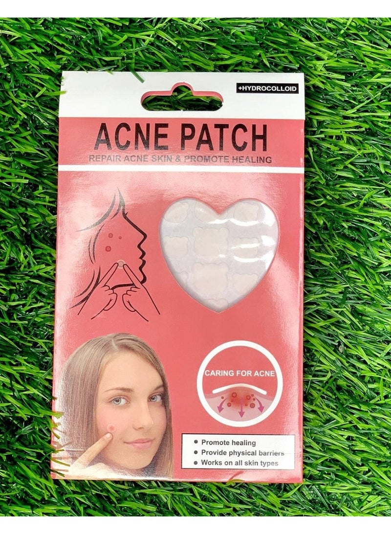 Multi-shaped, transparent, gentle acne patches for the face. Hydrocolloid overnight acne-absorbing patches | Lightweight, waterproof treatment patches for all skin types (24 to 36 patches per pack) - Image 3